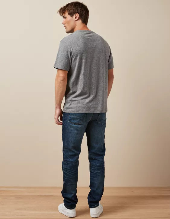 Flex-Denim Athletic Straight Jeans for Men - Ace Cart