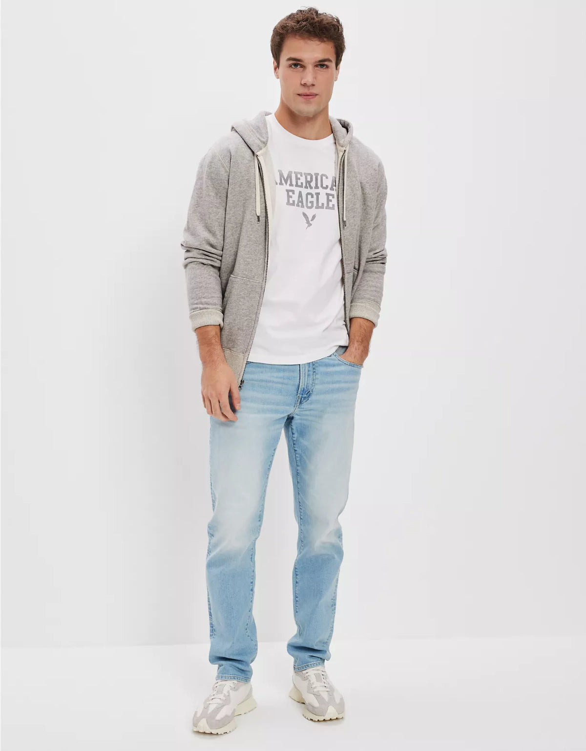 Rugged Denim Straight Fit Jeans - Ace Cart