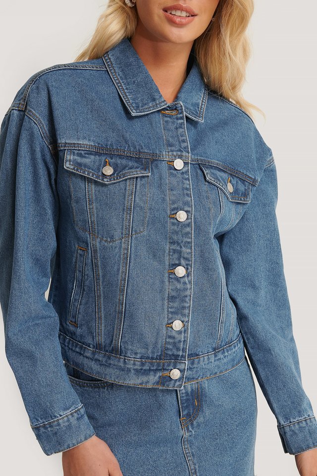 Stylish Women's Blue Denim Jacket from Ace Cart Store