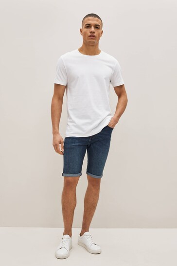 Ace Cart Denim Stretch Shorts - Comfortable Casual Wear