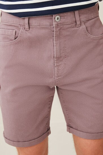 Stylish Stretch Denim Shorts for Men