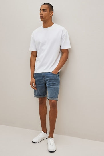 Ace Cart Distressed Denim Shorts - Rugged and Relaxed Style