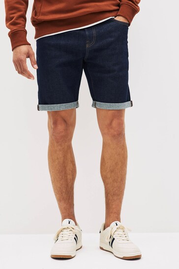 Classic Navy Blue Chino Shorts for Casual Style