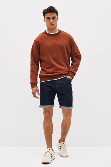 Classic Navy Blue Chino Shorts for Casual Style