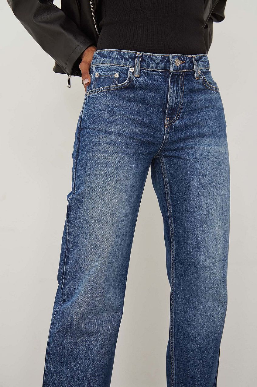 High-quality denim jeans from Ace Cart with a slim, straight leg design for a stylish look.